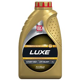 Масло моторное LUKOIL LUXE SEMI-SYNTHETIC 10W-40, API SL/CF, 1 л