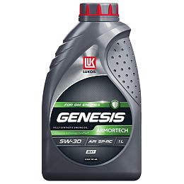 LUKOIL GENESIS ARMORTECH DX1 5W-30 масло моторное синтетическое, 1 л